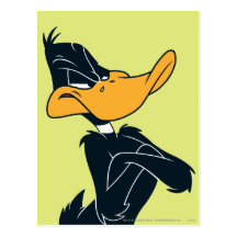 Daffy anka med den korsade ärmar vykort