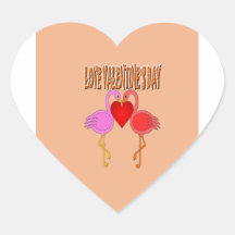 Dag för kärlekvalentin` s med bakgrund klistermärke