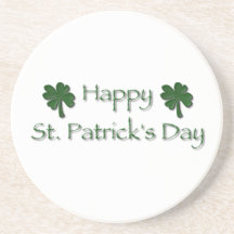 Dag för lyckligSt. Patricks Glasunderlägg