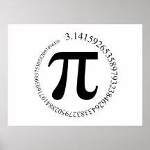 Dag för Pi (π) Print