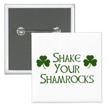Dag för St. Patricks Knappar Med Nål