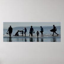 Dag på strandaffischen