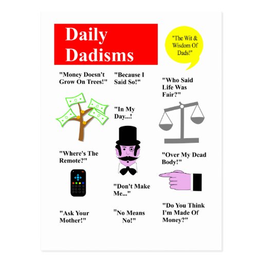 Dagligen Dadisms vykort