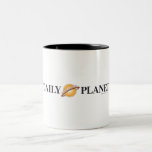 Dagligen planetlogotyp kaffe kopp
