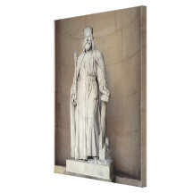 Dagobert (605-39) kung av öppenhjärtigarna, 1836 ( sträckt kanvastryck