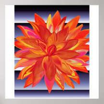 dahlia print