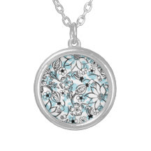 Daisymönsterhalsband