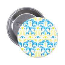 Dala häst pins