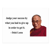 Dalai Lama citationstecken 7b Vykort