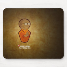 Dalai Lama Matroschka Mauspad