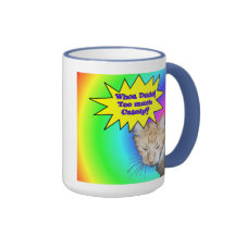 Dåligakatten hade för mycket Catnip? Mugg