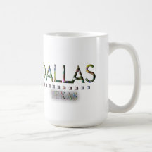 Dallas Texas Kaffe Muggar