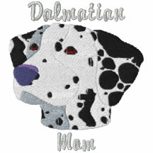 Dalmatian mamma broderad skjorta (poloen)