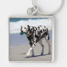 Dalmatian - solo nyckel ring