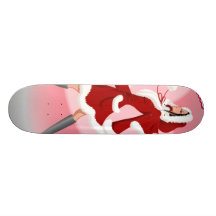 Dam Santa Skate Board Deck