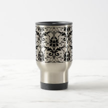 Damast Kaffe Kopp