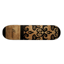Damast personifierar namn skateboard decks