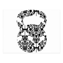 Damastast Kettlebell Vykort