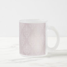 Damastast rosarodnad mugg