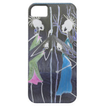 Damer i fälten iPhone 5 Case-Mate fodral