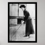 DamGolfmästare, Dorothy Cambell 1909 Print