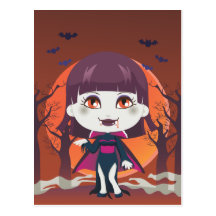 Damvampyr Vykort