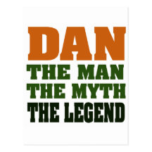 Dan - manen, mythen, legenden! vykort