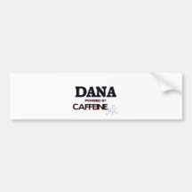 Dana drev vid koffein bildekal