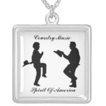 DANCE-COUNTRY MUSIC-NECKLACE PERSONLIGA HALSBAND