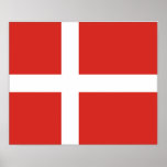 Danmark Affisch