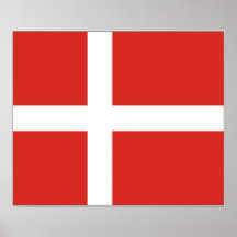 Danmark Affisch