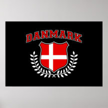 Danmark Posters
