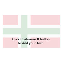 Danmark Bornholm, Danmark flagga Visitkort