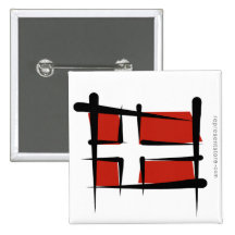 Danmark borstar flagga pins