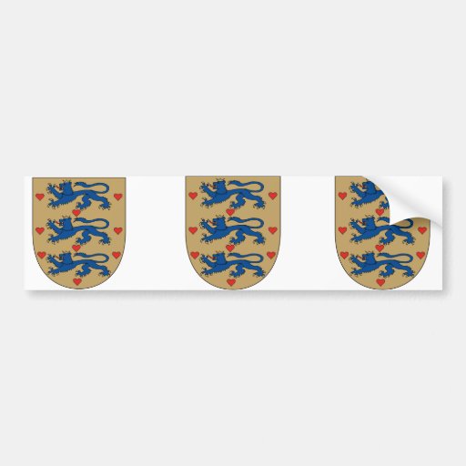 Danmark Danmark Bildekal