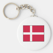 Danmark - danskaflagga nyckelringar