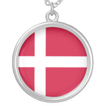 Danmark - danskamedborgareflagga hängsmycke