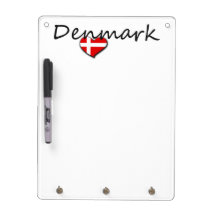 Danmark Dry Erase Whiteboard