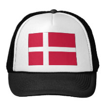 Danmark flaggadesign kepsar