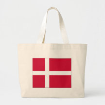 Danmark flaggadesign tygkasse