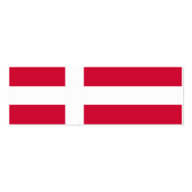 Danmark flaggadesign visitkort
