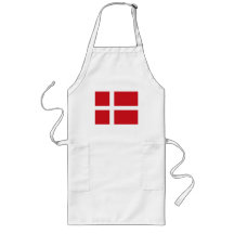 Danmark flaggaförkläde