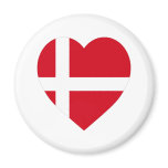 Danmark flaggahjärta
