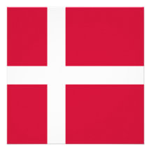 Danmark flaggainbjudan