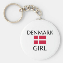 DANMARK FLICKA NYCKEL RINGAR