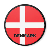 Danmark kvalitets- Roundel sjunker Magneter