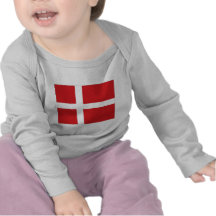 Danmark medborgareflagga tröja