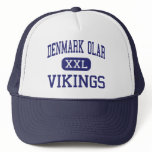 Danmark Olar Vikings en mitt Danmark Trucker Keps