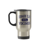 Danmark Olar Vikings en mitt Danmark Kaffe Mugg