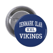 Danmark Olar Vikings mittet Danmark Knapp Med Nål